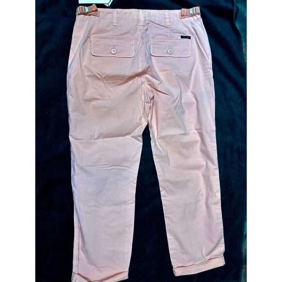 Sanctuary  Button Cuffed Pants Coral size 29 - Picture 7 of 10